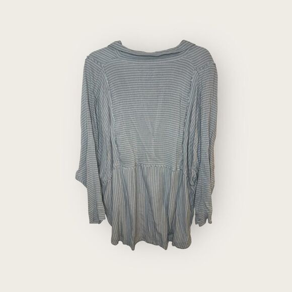 Free People We The Free One & Only Stripe Dolman Top Size Small - Picture 5 of 8